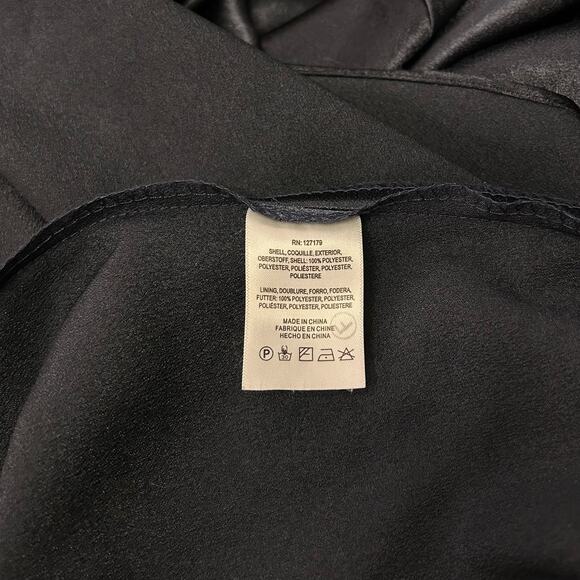 Jenny Yoo Ariana Bridesmaid Dress French Blue US 8 Square Neck Satin Crepe Gown - Picture 14 of 14